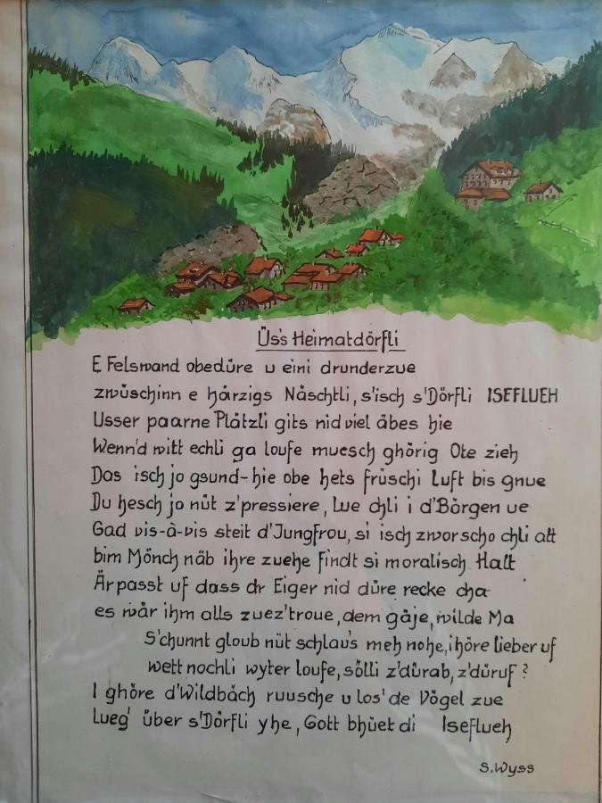 Restaurant Waldrand, Isenfluh